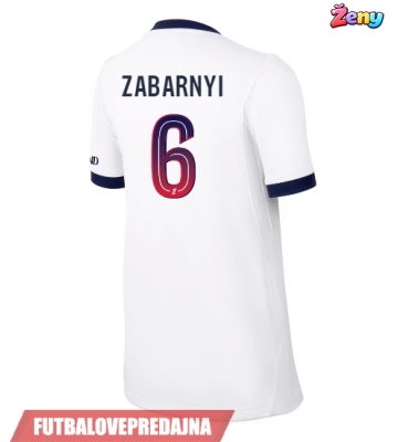 Lacne Ženy Futbalové dres Paris Saint-Germain Ilya Zabarnyi #6 2026-27 Krátky Rukáv - Preč